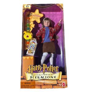 Wizards Sweets Hermione Harry Potter Fashion Doll 54869 2001 Mattel New Vtg